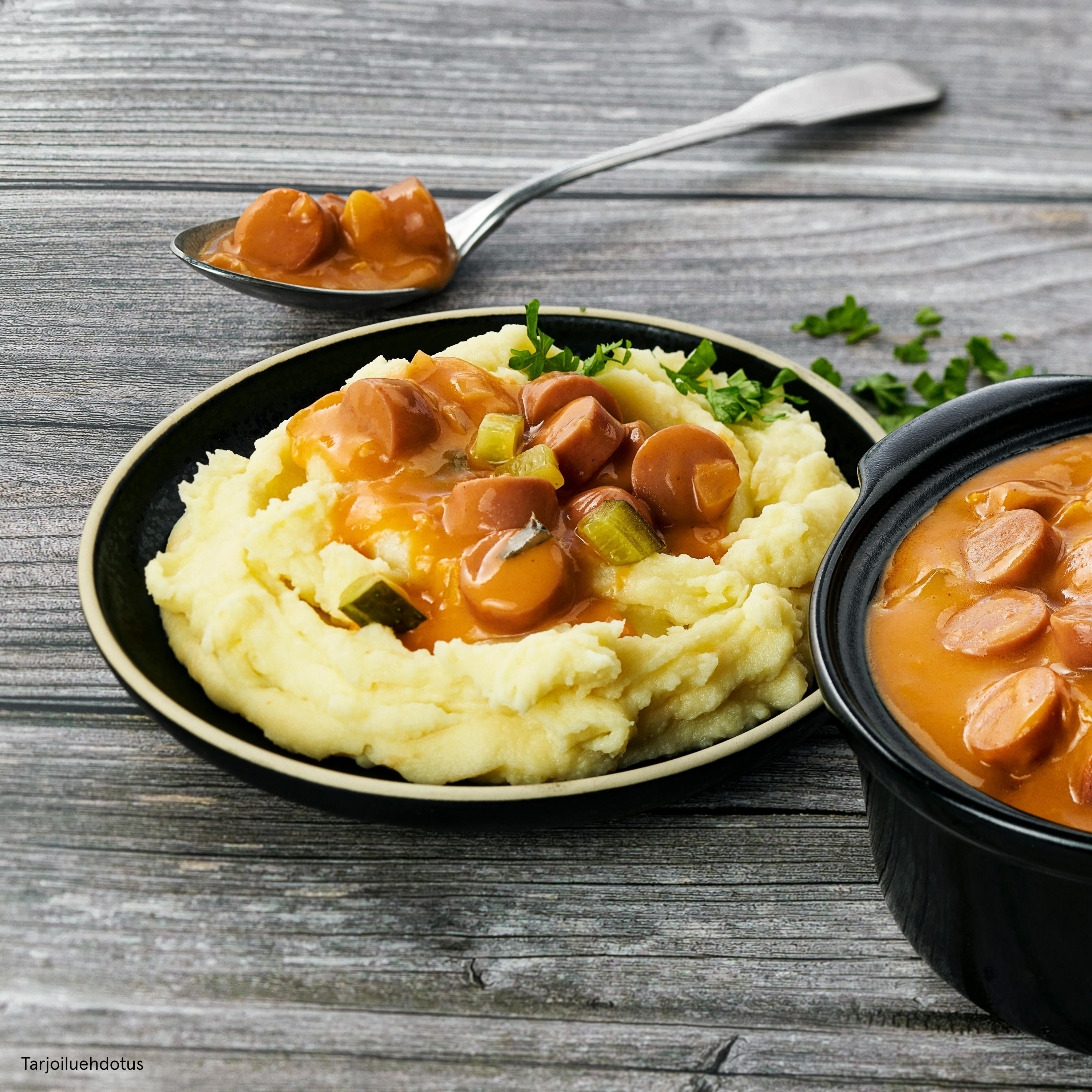 Nakkistroganoff muusilla (350 g)