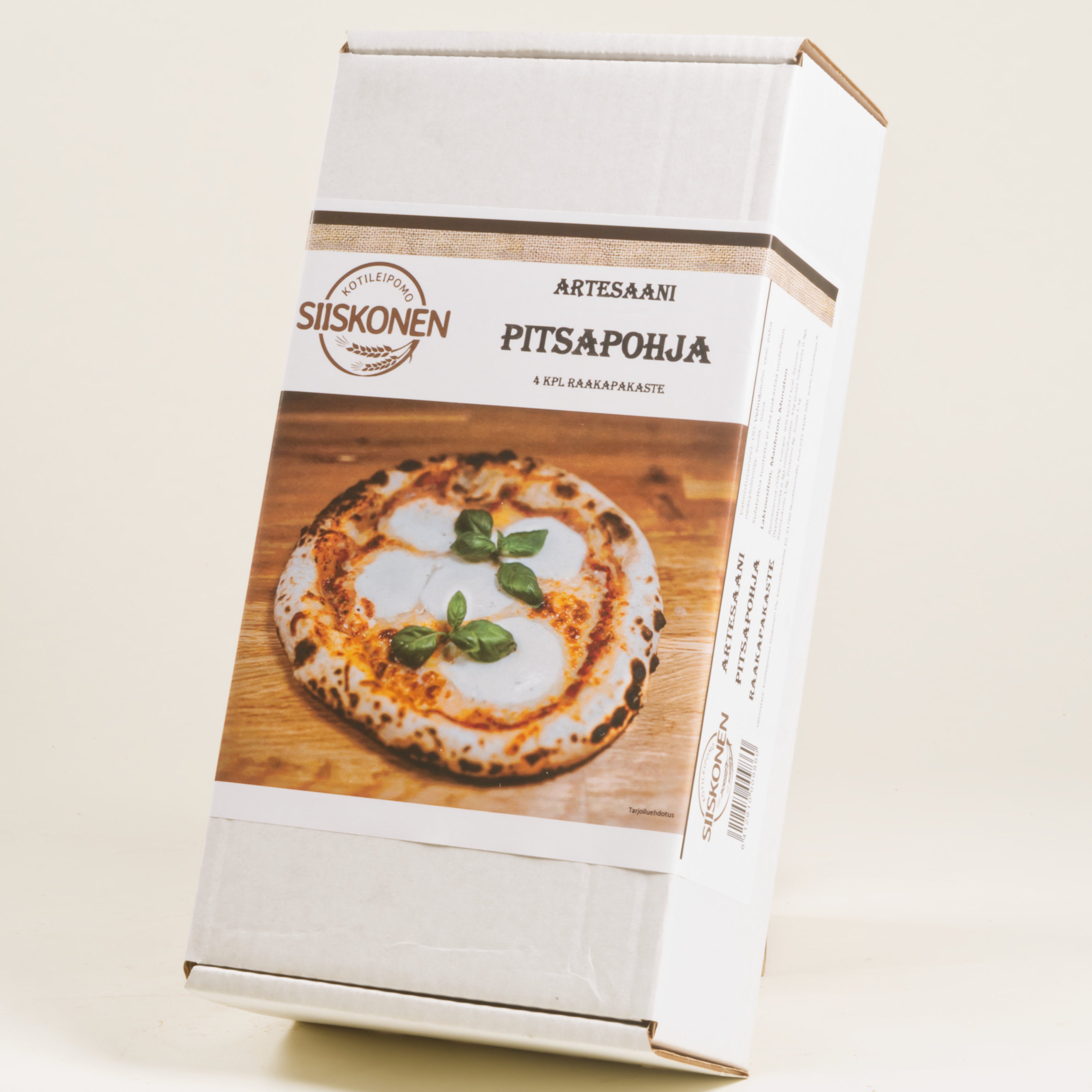 Pitsapohja Raakapakaste